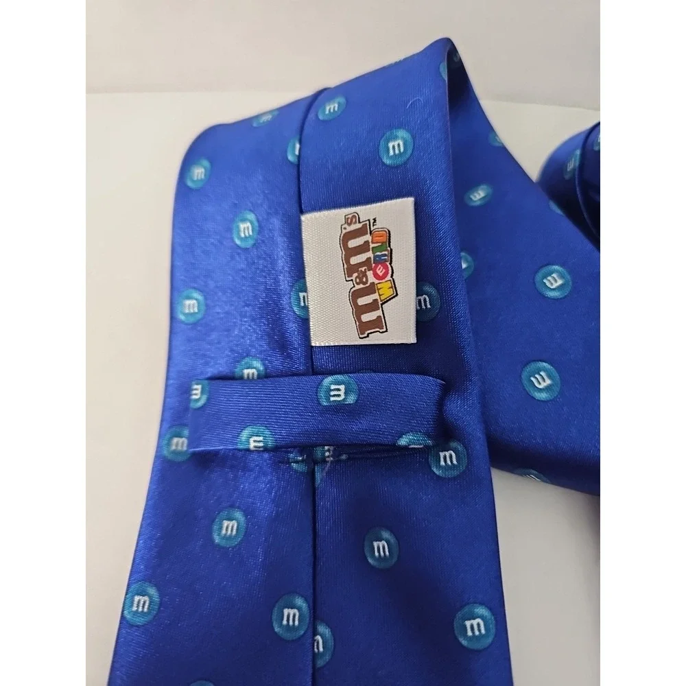 Vintage M&M's Chocolates Necktie Candy M&M World Polyester‎ Men's Tie